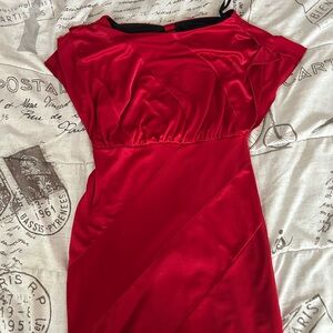 Sweet Storm One Shoulder Red Dress